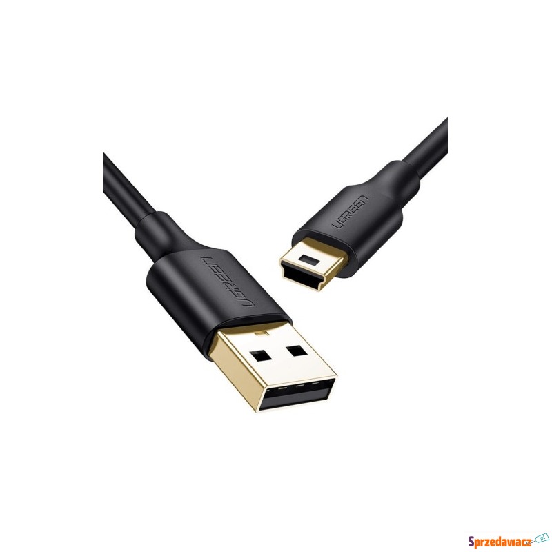 Kabel Ugreen USB-A / mini USB, 480 Mbps 3 m, czarny - Okablowanie - Radom