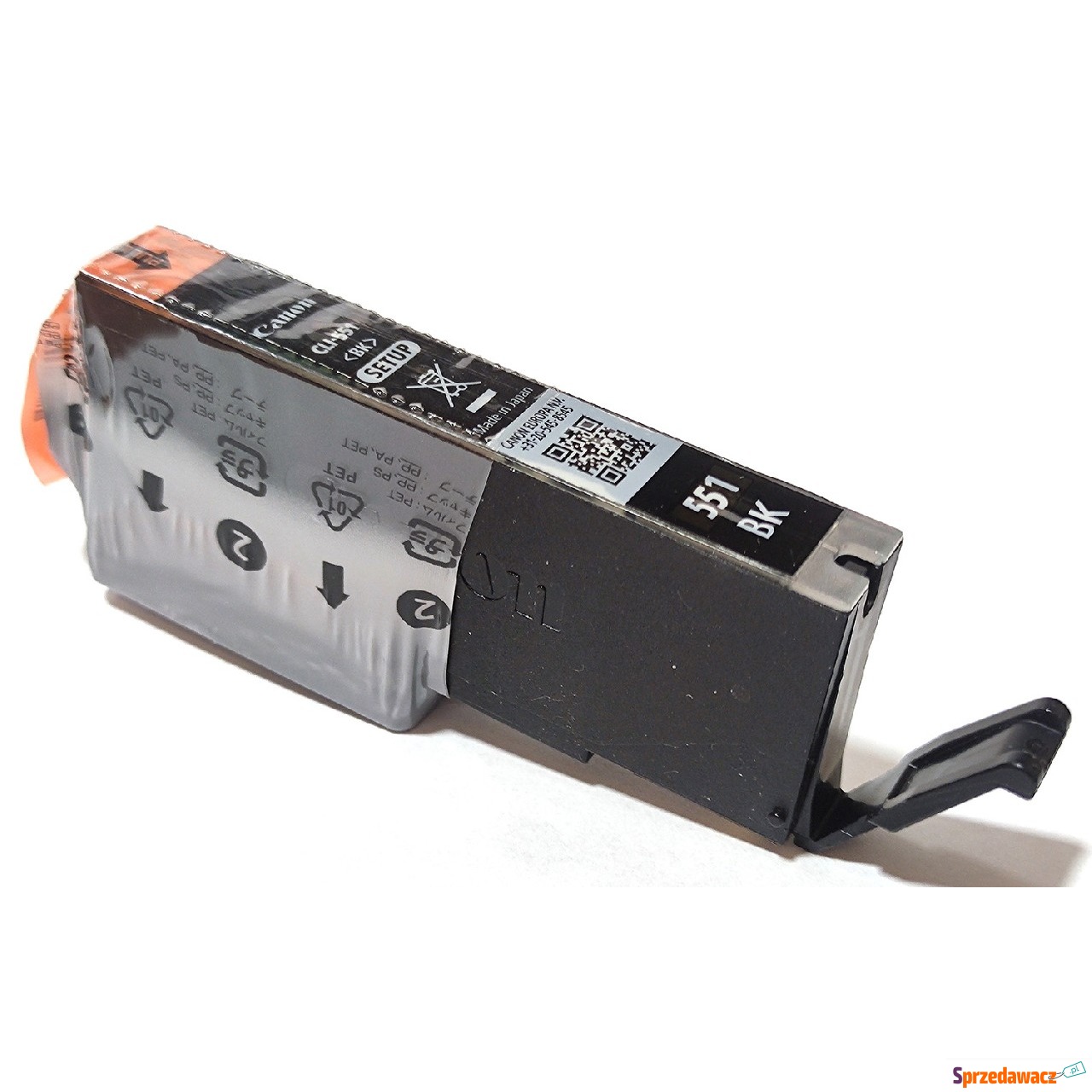 Tusze oryginał Canon CLI-551bk...