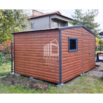 Schowek Domek Ogrodowy 5m x 3m DWUSPAD - drzwi... - Altany, domki, namioty - Białystok - zdjęcie 5