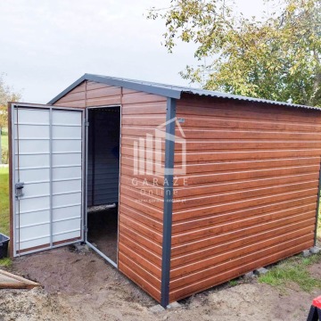 Schowek Domek Ogrodowy 5m x 3m DWUSPAD - drzwi... - Altany, domki, namioty - Białystok - zdjęcie 13