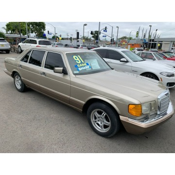 Mercedes - Benz S-klasa  Sedan/Limuzyna 1991,  5.6 benzyna, automat - Na sprzedaż za 33 210 zł - Katowice - zdjęcie 2