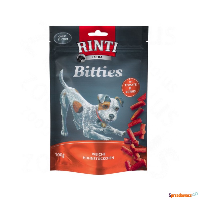 Pakiet RINTI Extra Bits, 5 x 100 g - Kurczak z... - Przysmaki dla psów - Kołobrzeg