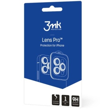 Osłona na aparat 3mk Lens Protection Pro 1 zestaw dla iPhone 14, żółta