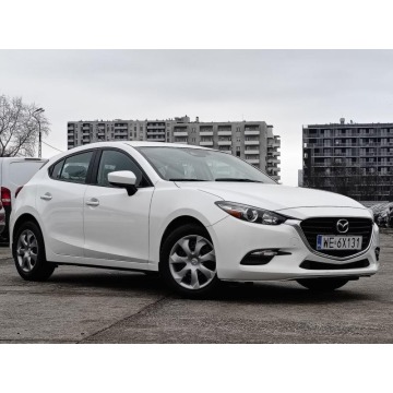 Mazda 3 2018 prod. Sport GX SKY, Dokumentacja pochodzeniowa, Niski przebieg, Automat