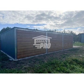 Garaż blaszany 9x6 + wiata 3x6 3x Brama uchylna... - Garaże i wiaty - Tczew - zdjęcie 3