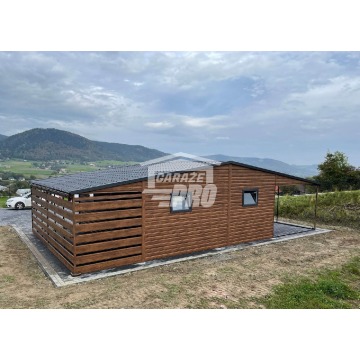 Garaż blaszany 6x6 + 2x wiata 3x6 2x Brama u... - Garaże i wiaty - Lubin - zdjęcie 8