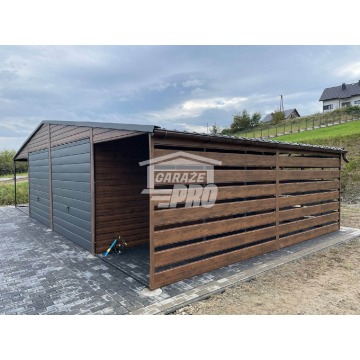 Garaż blaszany 6x6 + 2x wiata 3x6 2x Brama u... - Garaże i wiaty - Lubin - zdjęcie 10