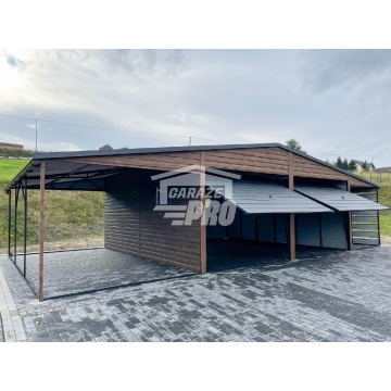 Garaż blaszany 6x6 + 2x wiata 3x6 2x Brama u... - Garaże i wiaty - Lubin - zdjęcie 9
