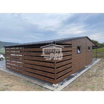 Garaż blaszany 6x6 + 2x wiata 3x6 2x Brama u... - Garaże i wiaty - Lubin - zdjęcie 14