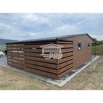 Garaż blaszany 6x6 + 2x wiata 3x6 2x Brama u... - Garaże i wiaty - Lubin - zdjęcie 11