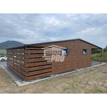 Garaż blaszany 6x6 + 2x wiata 3x6 2x Brama u... - Garaże i wiaty - Lubin - zdjęcie 15