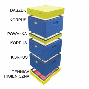 Ul Wielkopolski 10 ramkowy 3x Korpus i dennica... - Pozostałe art. ogrodnicze - Jaśliska - zdjęcie 1
