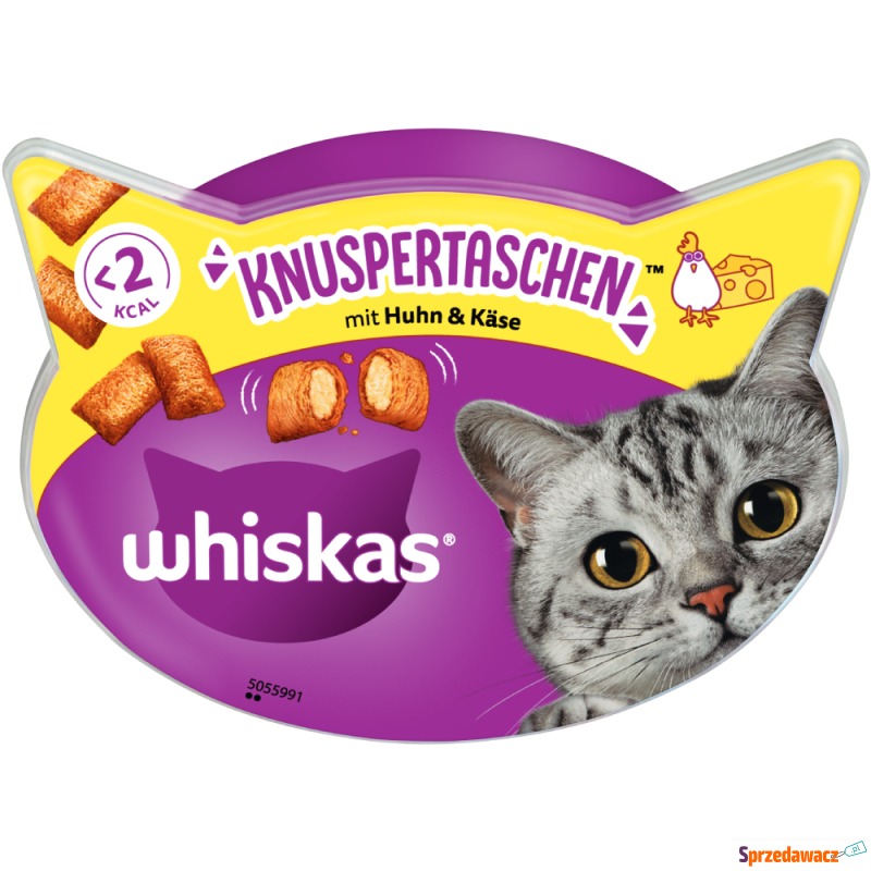 Whiskas Temptations, chrupiące poduszeczki -... - Przysmaki dla kotów - Włocławek