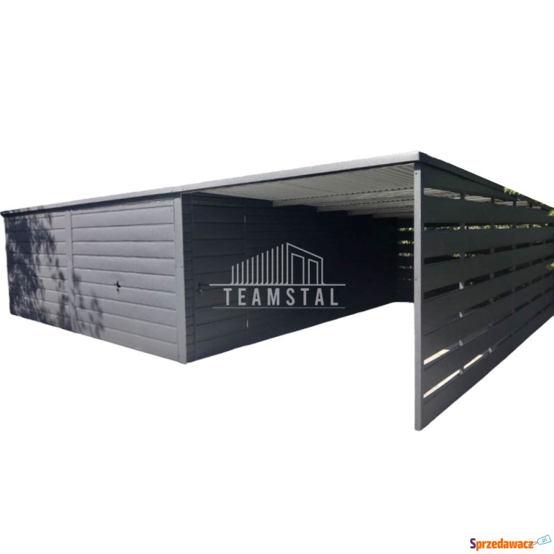 GARAŻ Blaszany 6m x 6m - wiata...