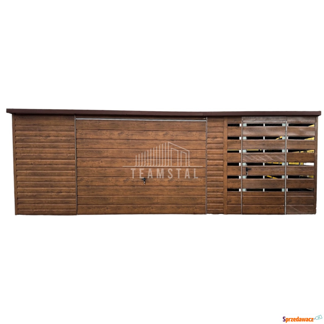 Garaż Blaszany 5x6 + wiata 2x6...
