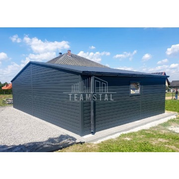 Garaż Blaszany 9m x 6m  dwuspad - 3x Brama + okno... - Garaże i wiaty - Radom - zdjęcie 6