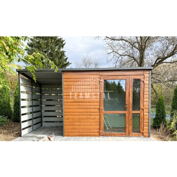 SCHOWEK - Domek Ogrodowy 2,5m x 2m + wiata 1,3m... - Garaże i wiaty - Żnin - zdjęcie 5