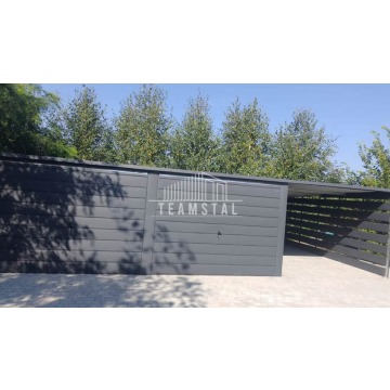 GARAŻ Blaszany 6m x 6m - wiata 3m - spad tył -... - Garaże i wiaty - Toruń - zdjęcie 5