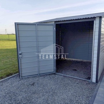 SCHOWEK - Domek Ogrodowy 3x3 + wiata 1,5m dach... - Garaże i wiaty - Malbork - zdjęcie 6