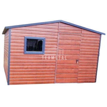 SCHOWEK - Domek Ogrodowy 5m x 3m Dwuspad - drzwi - okno - drewnopodobny TS518