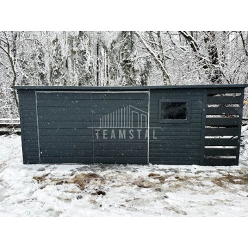 Domek Ogrodowy - Schowek Blaszany 4x4 - okno -... - Garaże i wiaty - Szczecin - zdjęcie 4