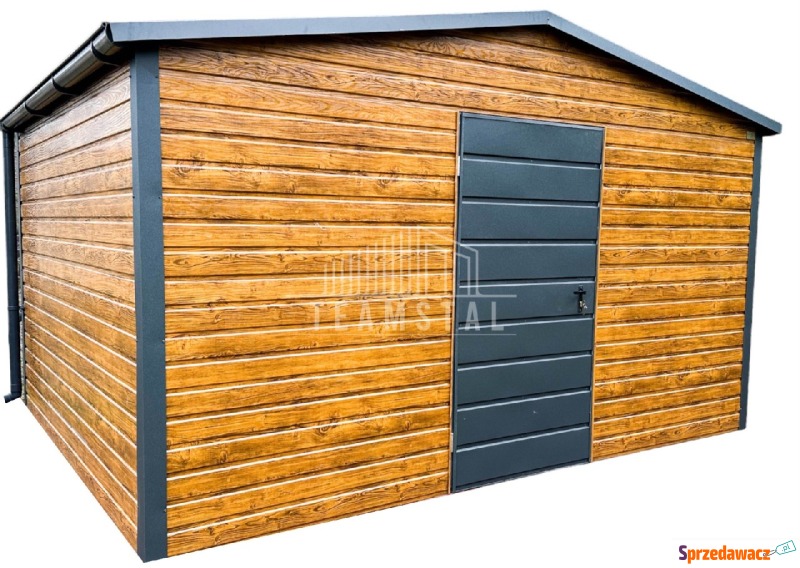 Domek Ogrodowy - Schowek Garaż 4x3 - drzwi -... - Sprzedam garaż, parking - Konin