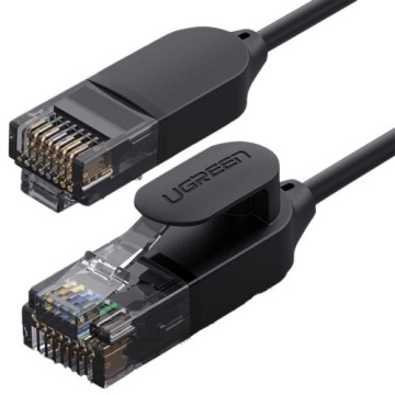 Kabel sieciowy Ethernet Ugreen RJ45 Cat 6 UTP, 1000Mbps, 10m, czarny
