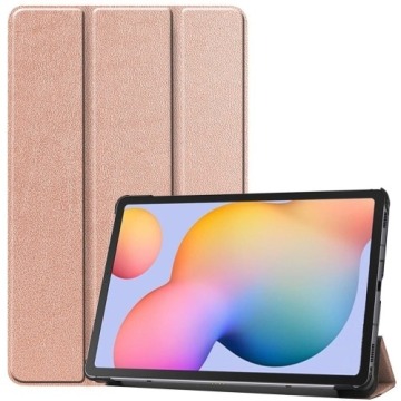 Etui Bizon Case Tab Croc do Galaxy Tab S6 Lite 2024/2022/2020, różowozłote