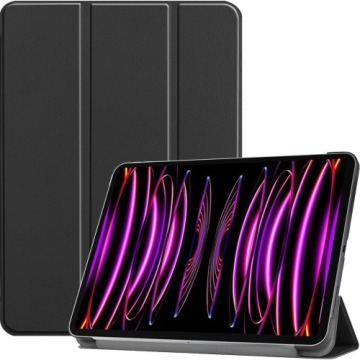 Etui Bizon Case Tab Croc do Apple iPad Pro 12.9 2022/2021/2020/2018, czarne