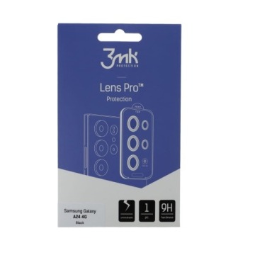 Osłona na aparat 3mk Lens Protection Pro 1 zestaw dla Galaxy A24 4G, czarna