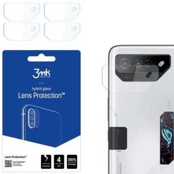 Osłona na aparat 3mk Lens Protection do Asus ROG Phone 7 / 7 Ultimate, 4 zestawy