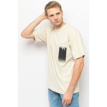 
T-shirt męski Calvin Klein Jeans J30J321722 beżowy
