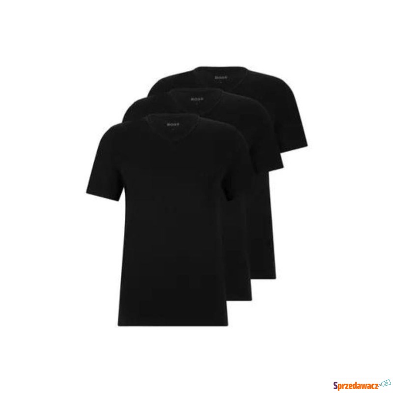 
T-shirt męski Hugo Boss 50495255 czarny (3PACK) - Bluzki, koszulki - Zamość