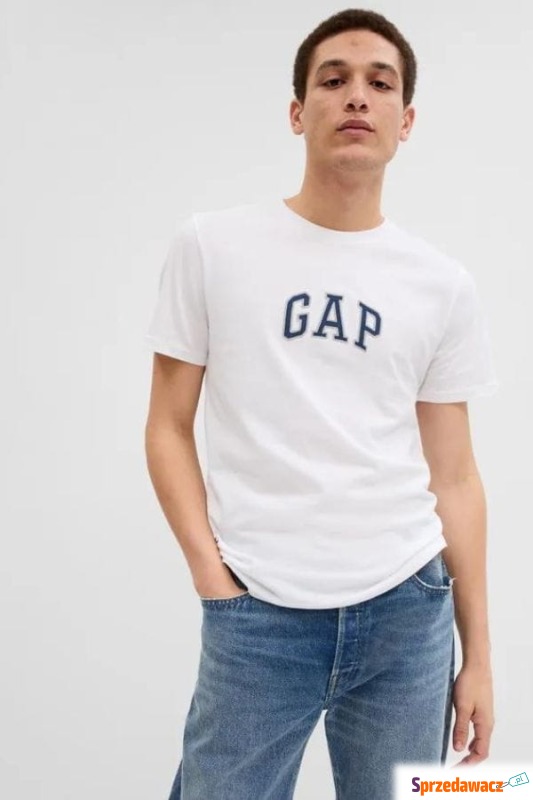 
T-shirt męski GAP 570044 biały
 - Koszulki męskie - Chorzów