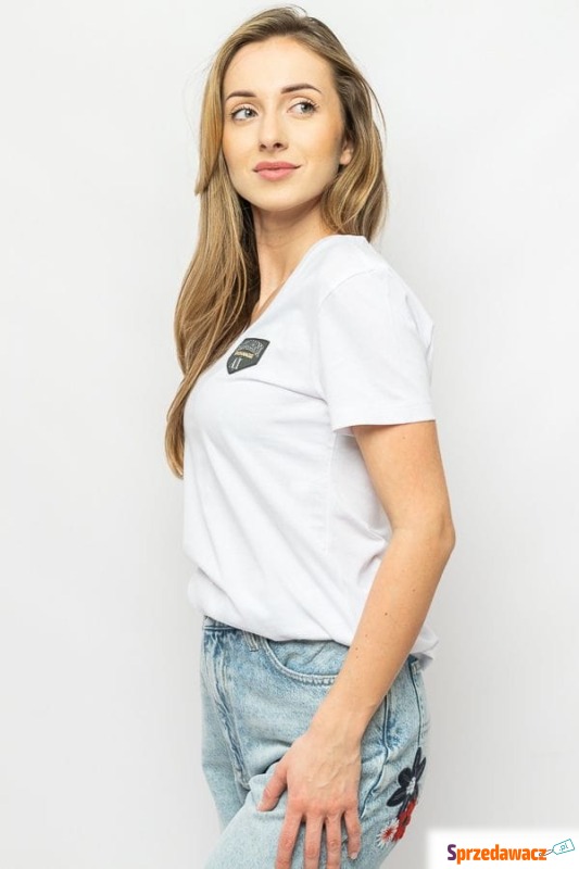 
T-shirt damski Armani Exchange 6RYT37 YJ3RZ biały - Bluzki, koszule - Radom