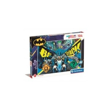  Puzzle 104 el. Super Kolor Batman Clementoni