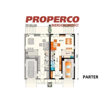 Sprzedam dom Podolszyn -  bliźniak jednopiętrowy,  pow.  155 m2,  działka:   250 m2 - zdjęcie 2