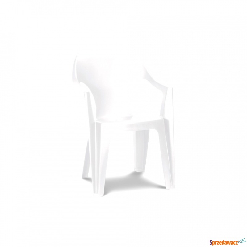 Krzesło ogrodowe 57x57x79cm Bazkar DANTE Białe - Krzesła ogrodowe - Oława