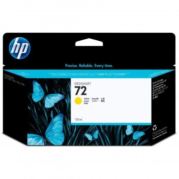 HP oryginalny ink C9373A, No.72, yellow, 130ml, HP Designjet T1100, T770