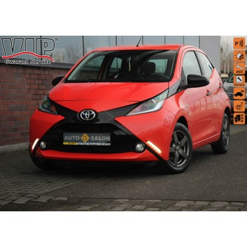 Toyota Aygo - Skóra*Klimatyzacja*GrzFot*Kamera*Esp*Abs*Led*Alu*Komp*BT*Gwar VGS !!!