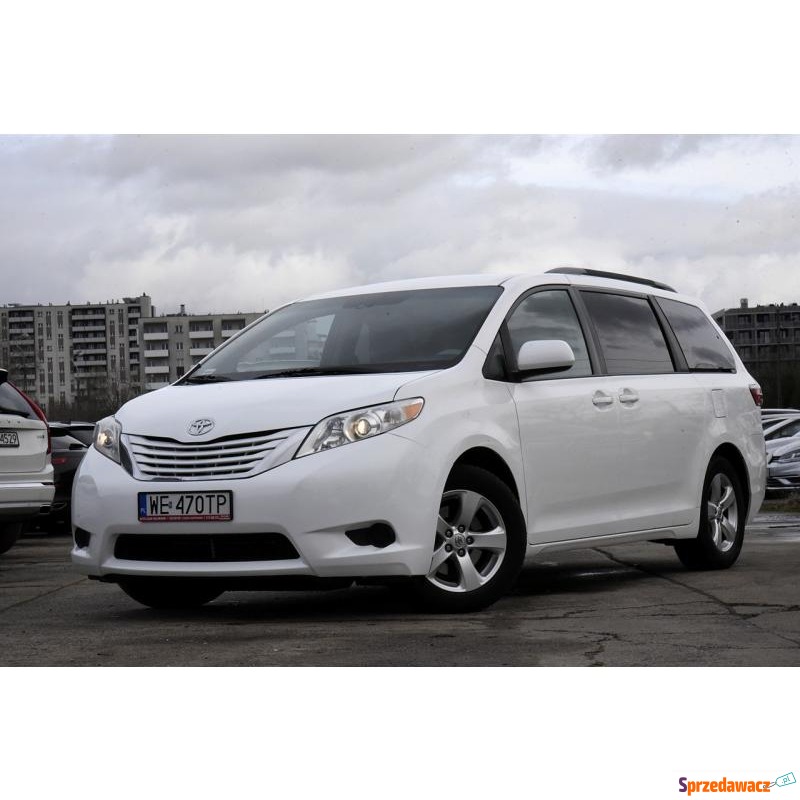 Toyota Sienna  Minivan/Van 2015,  3.5 benzyna - Na sprzedaż za 103 899 zł - Warszawa