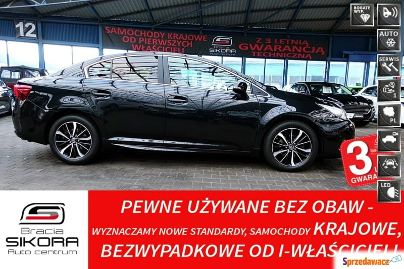 Toyota Avensis  Sedan/Limuzyna 2019,  1.8 benzyna - Na sprzedaż za 86 900 zł - Mysłowice