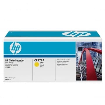 HP oryginalny toner CE272A, yellow, 15000s, 650A, HP LaserJet CP5525n, CP5525dn, CP5525xh