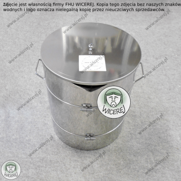 Odstojnik do miodu Nierdzewny 60L z Profilowanym... - Pozostałe art. ogrodnicze - Jaśliska - zdjęcie 13