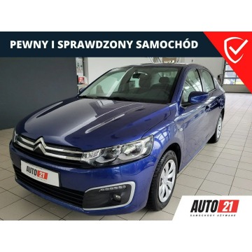 Citroen C-Elysée - Salon Polska 1wł serwis faktura VAT 23% niski przebieg pdc bluetooth