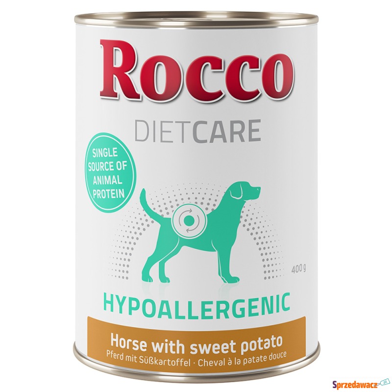 Rocco Diet Care Hypoallergen, konina - 24 x 400... - Karmy dla psów - Kędzierzyn-Koźle