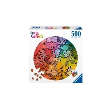  Puzzle 2D Paleta kolorów 500 el. Tropiki Ravensburger