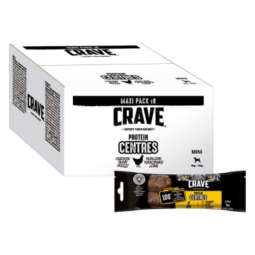 Crave Protein Centres Mini - Kurczak, 8 x 72 g