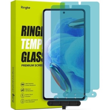 Szkło do etui Ringke TG do Xiaomi Redmi Note 12 Pro 5G / 12 Pro Plus 5G / POCO X5 Pro 5G, 2 sztuki