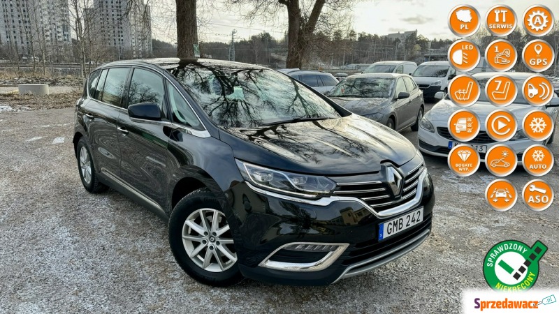 Renault Espace  Minivan/Van 2016,  1.6 diesel - Na sprzedaż za 59 999 zł - Gdańsk